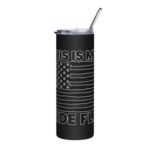 This is My Pride Flag Stainless steel tumbler