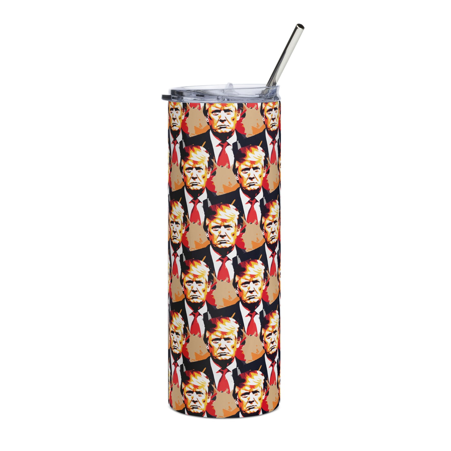 Trump Print Stainless steel tumbler
