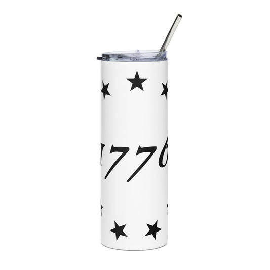 Black 1776 13 Stars Stainless steel tumbler