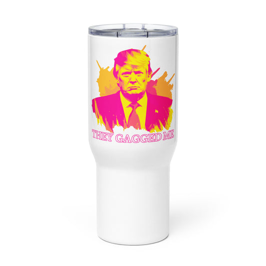 DJT Travel mug with a handle