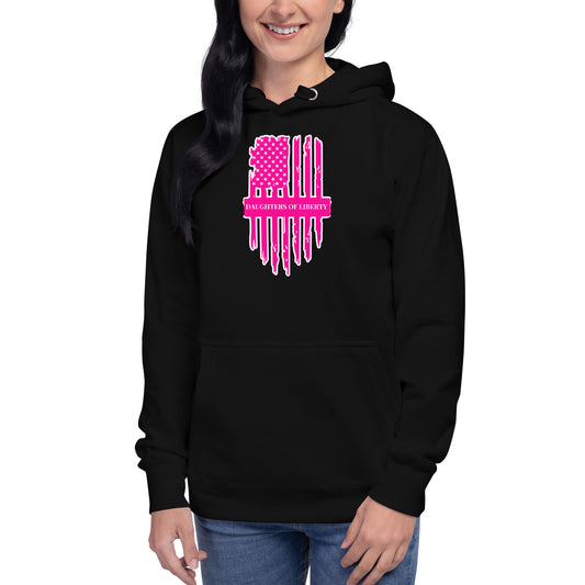Pink Daughters of Liberty Unisex Hoodie