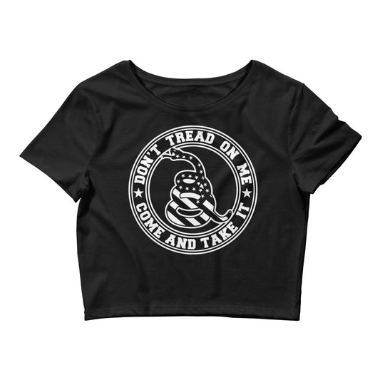 Don’t Tread on Me Women’s Crop Tee