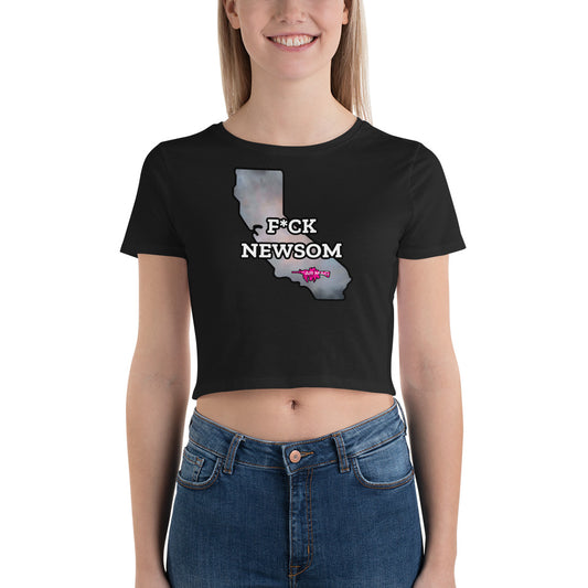 F*ck Newsom Mrs. AR Mag Women’s Crop Tee