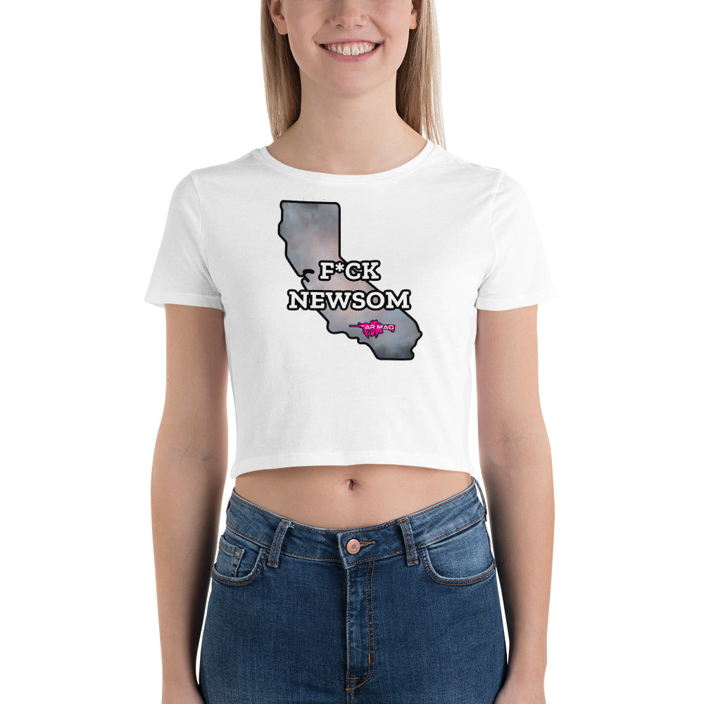 F*ck Newsom Mrs. AR Mag Women’s Crop Tee