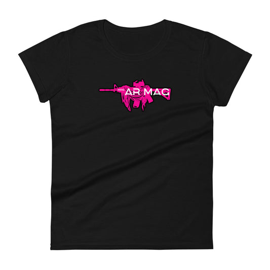 Pink Mrs. AR Mag Armalite Women's short sleeve t-shirt