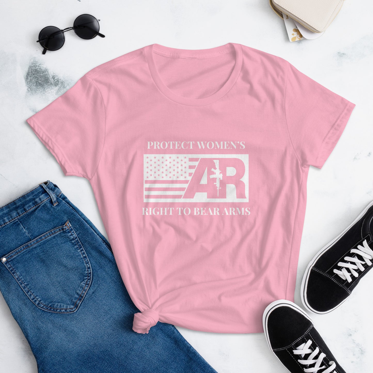 Protect Women’s Right to Bear Arms Women's short sleeve t-shirt