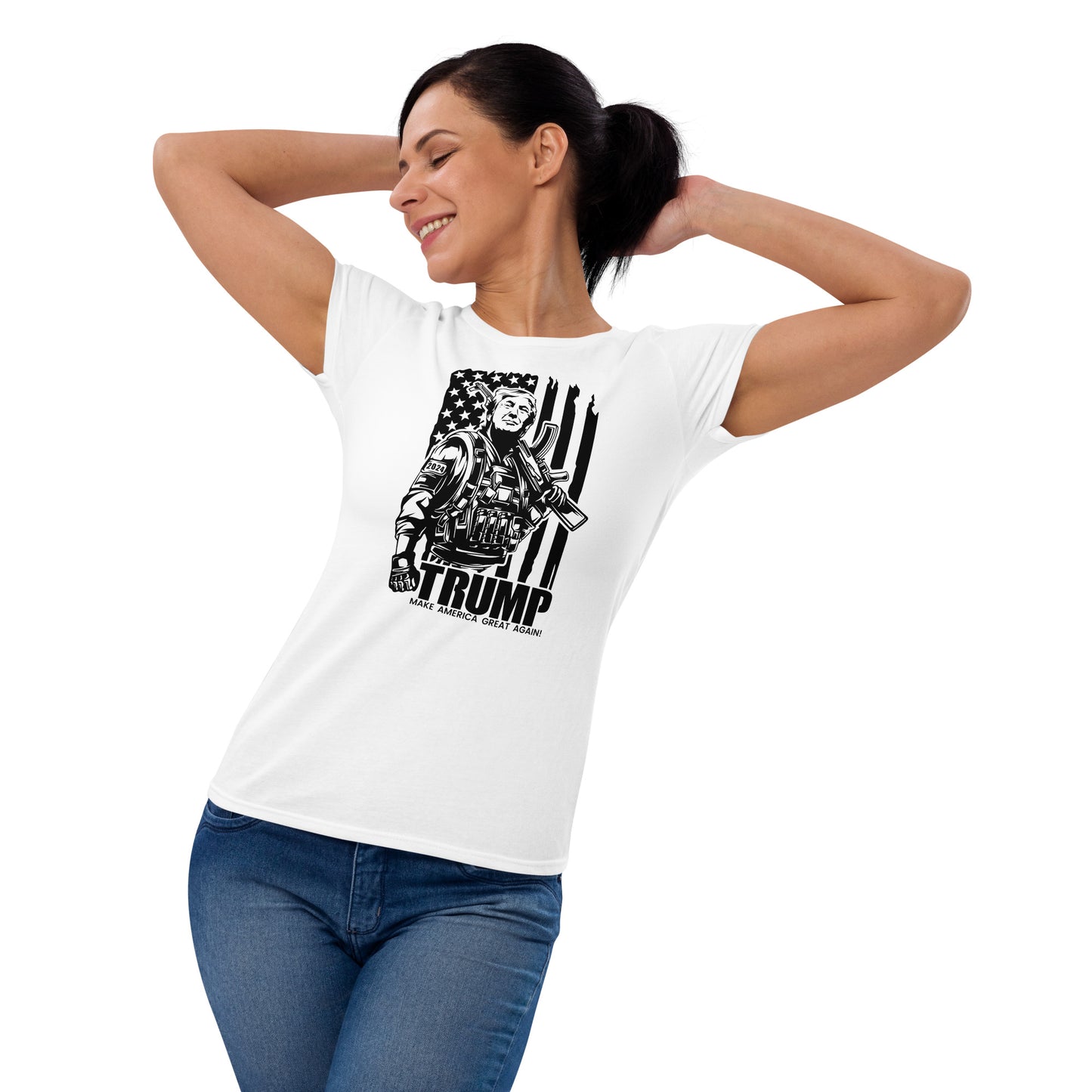 Tactical Trump Women's short sleeve t-shirt