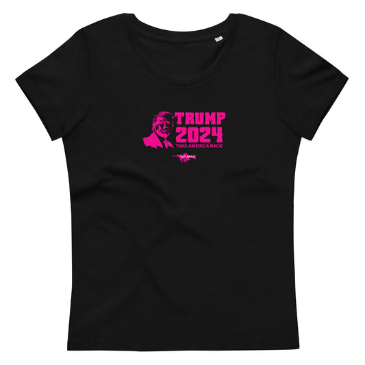 Trump 2024 Mrs. AR Mag Women's fitted eco tee