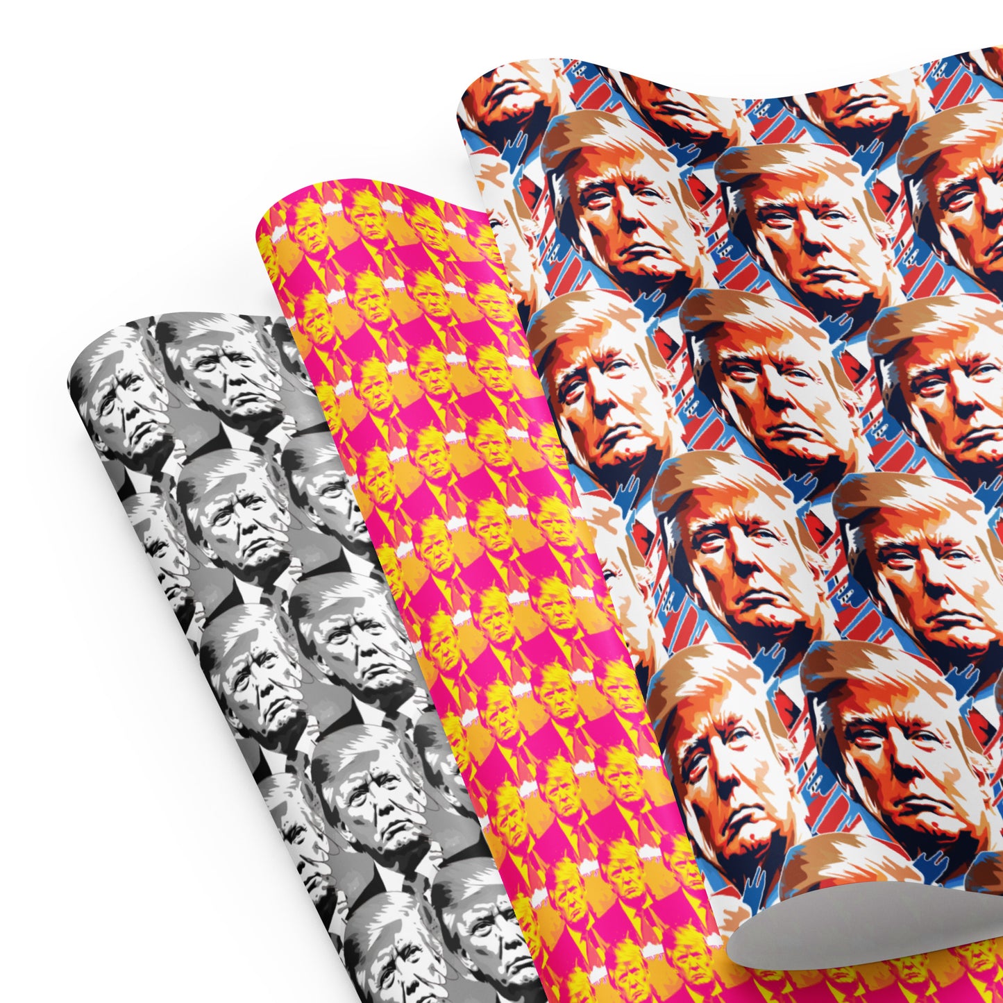 Trump Heads Wrapping paper sheets