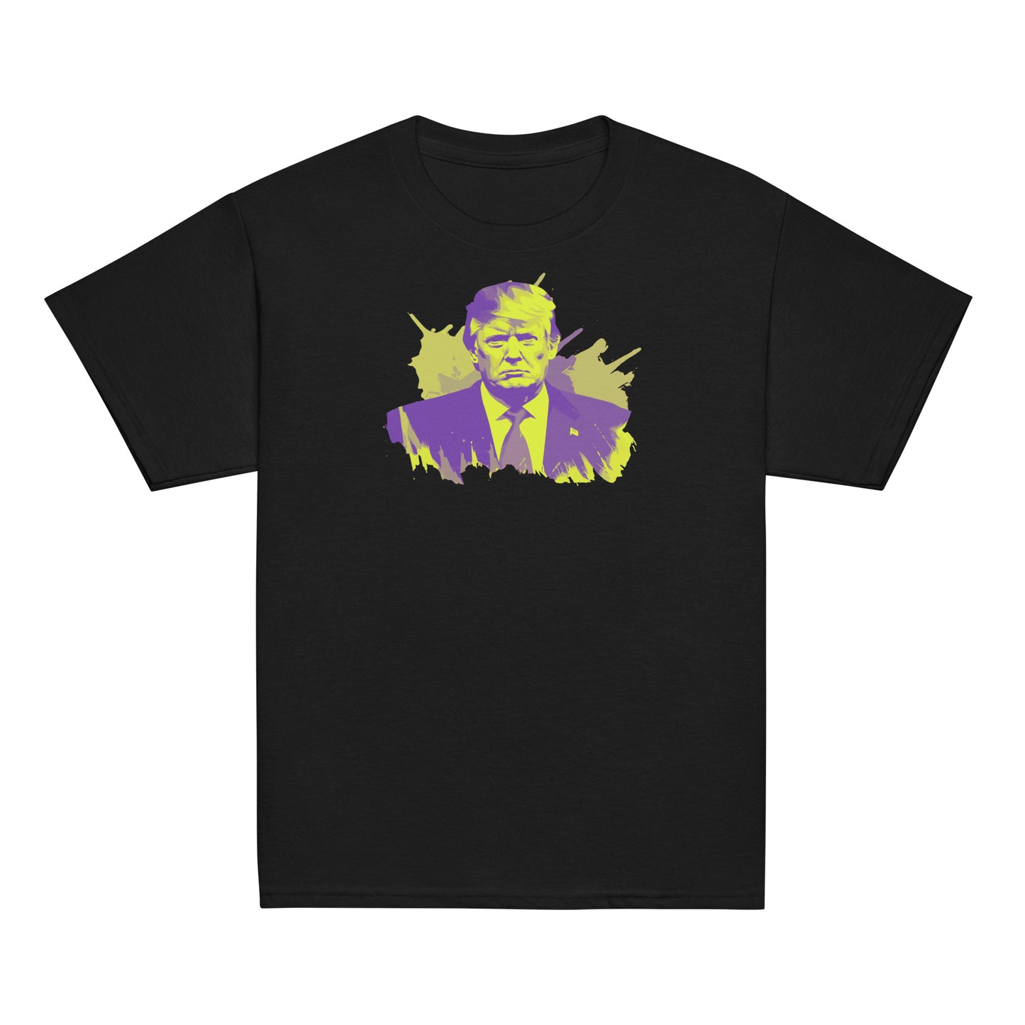 Trump Yellow/Purple Youth classic tee